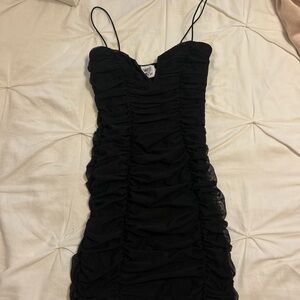Princess Polly Black Mini Dress